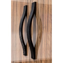 TIRADOR DE MADERA CALIN - L240 MM DISTANCIA CENTROS 160 MM