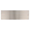 PLACA  CIEGA RECTANGULAR MOD. 12 300 x 100 x 1,8 MM DE ACERO INOX MATE 18/8 COD.17538 AMIG