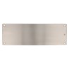 PLACA  CIEGA RECTANGULAR MOD. 12 300 x 100 x 1,8 MM DE ACERO INOX MATE 18/8