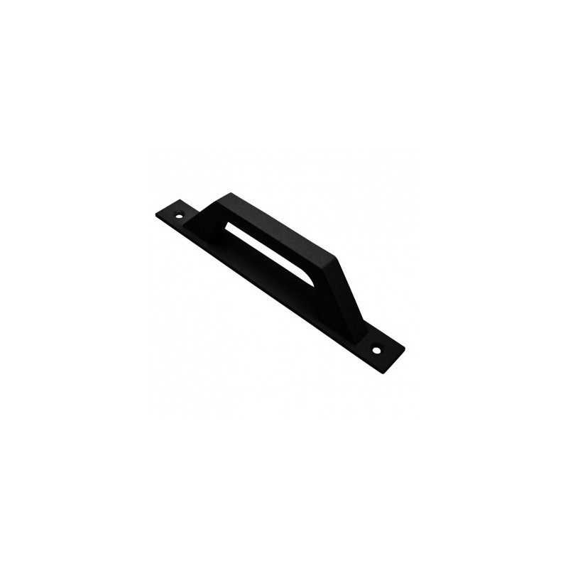 ASA C/PLACA RECTA 6084 ALUMINIO NEGRO REF.68019 MICEL