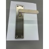 JUEGO MANILLAS PLACA 250X55MM MOD M-7527 INOX CLOVAN