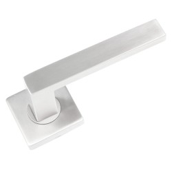 MANILLA INOX DISEÑO MOD. 1 CON ROSETA CUADRADA MCLR-1